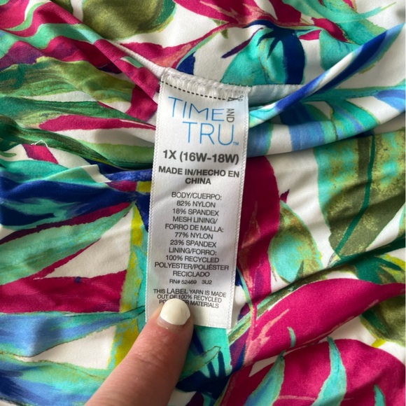 NWT Plus Size Bikini Lot of 8, Time and Tru (Walmart), 1X, 2X, and 3X! - Picture 6 of 17